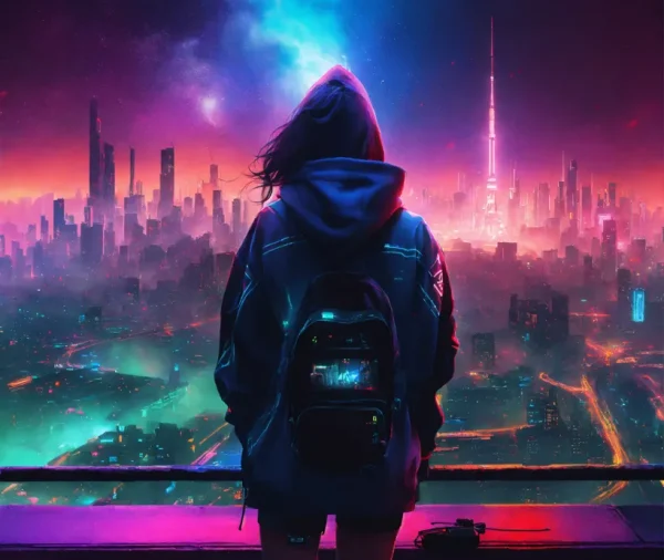 Neon Static